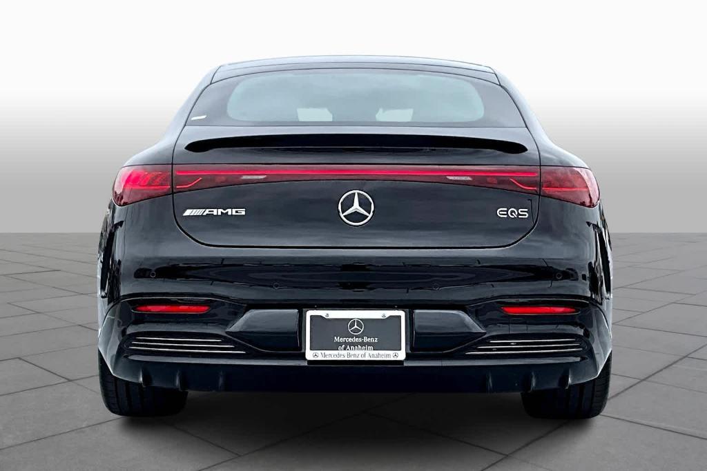 new 2024 Mercedes-Benz AMG EQS car, priced at $157,810