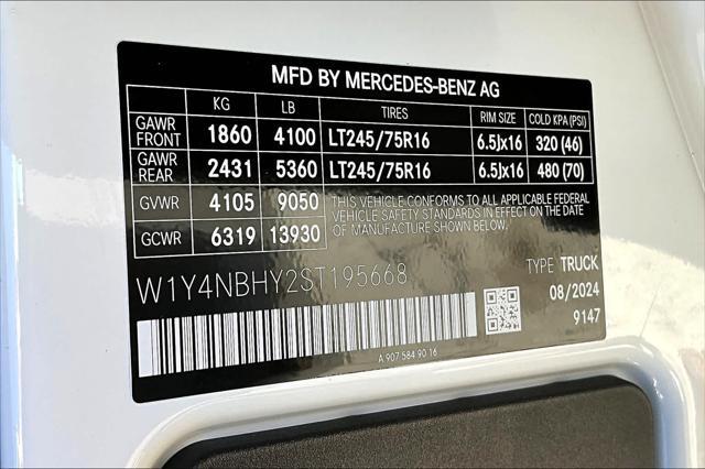 new 2025 Mercedes-Benz Sprinter 2500 car, priced at $61,403