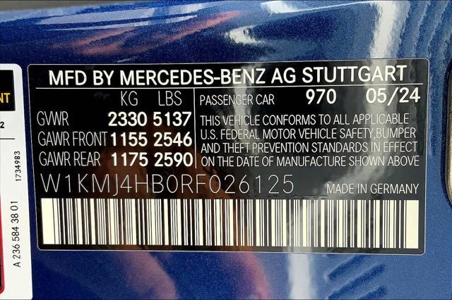 new 2024 Mercedes-Benz CLE 300 car, priced at $61,790