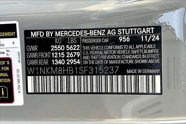 new 2025 Mercedes-Benz AMG GLC 43 car, priced at $78,545