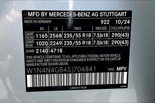 new 2025 Mercedes-Benz GLA 250 car, priced at $48,940