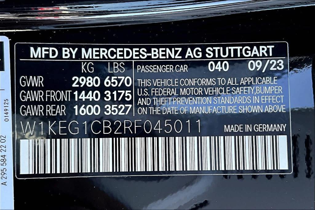 new 2024 Mercedes-Benz EQE 350 car, priced at $86,665