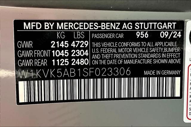 new 2025 Mercedes-Benz AMG SL 43 car, priced at $122,970