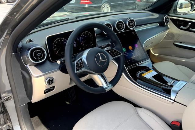 new 2025 Mercedes-Benz C-Class car, priced at $51,725