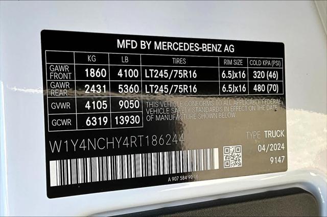 new 2024 Mercedes-Benz Sprinter 2500 car, priced at $66,558