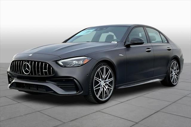 new 2025 Mercedes-Benz AMG C 43 car, priced at $75,945