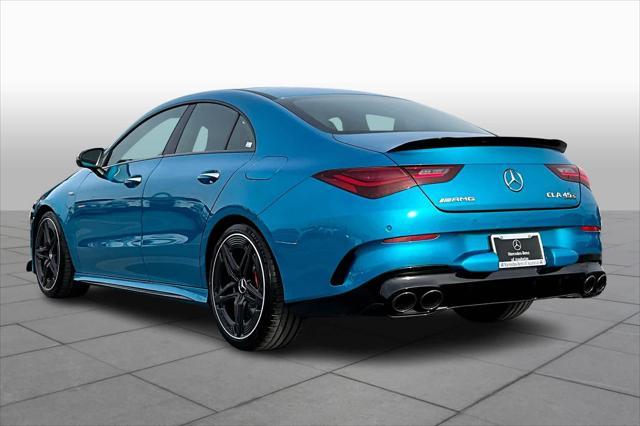 new 2025 Mercedes-Benz AMG CLA 45 car, priced at $75,945