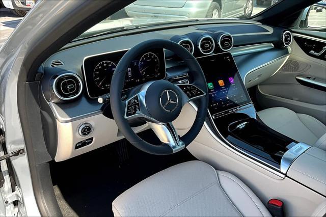 new 2025 Mercedes-Benz C-Class car, priced at $51,655