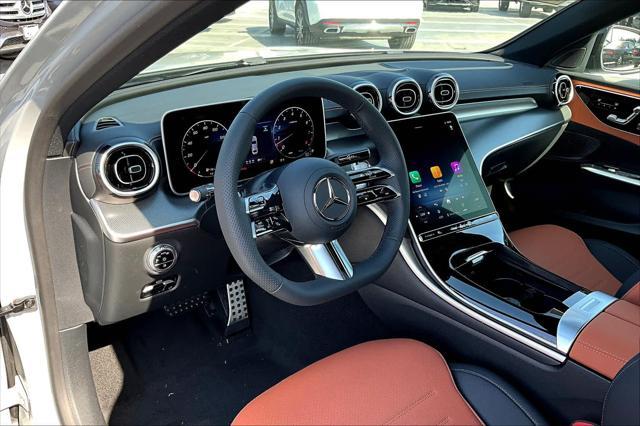 new 2025 Mercedes-Benz C-Class car, priced at $57,305