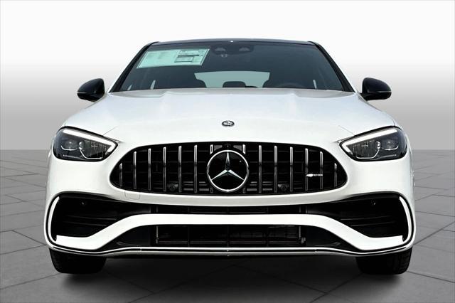 new 2025 Mercedes-Benz AMG C 43 car, priced at $73,445