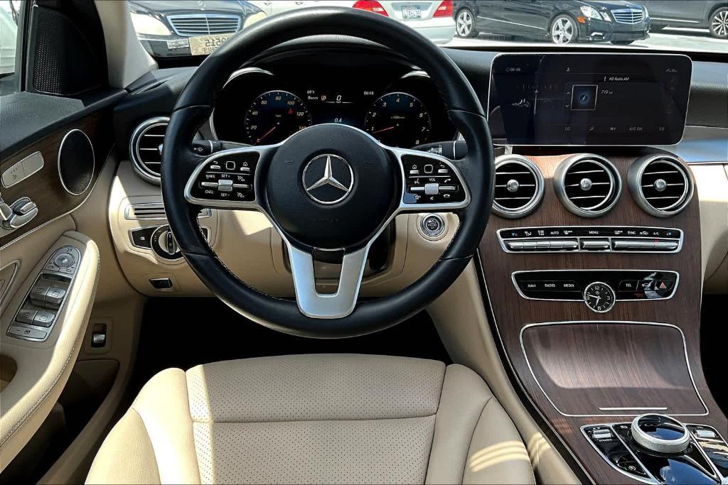 used 2021 Mercedes-Benz C-Class car, priced at $29,083