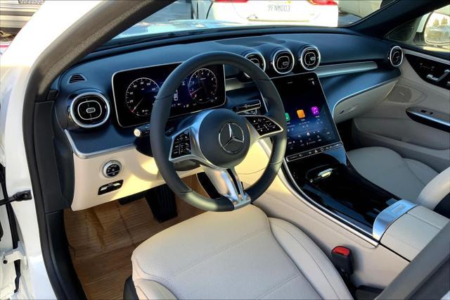 new 2025 Mercedes-Benz C-Class car, priced at $50,975