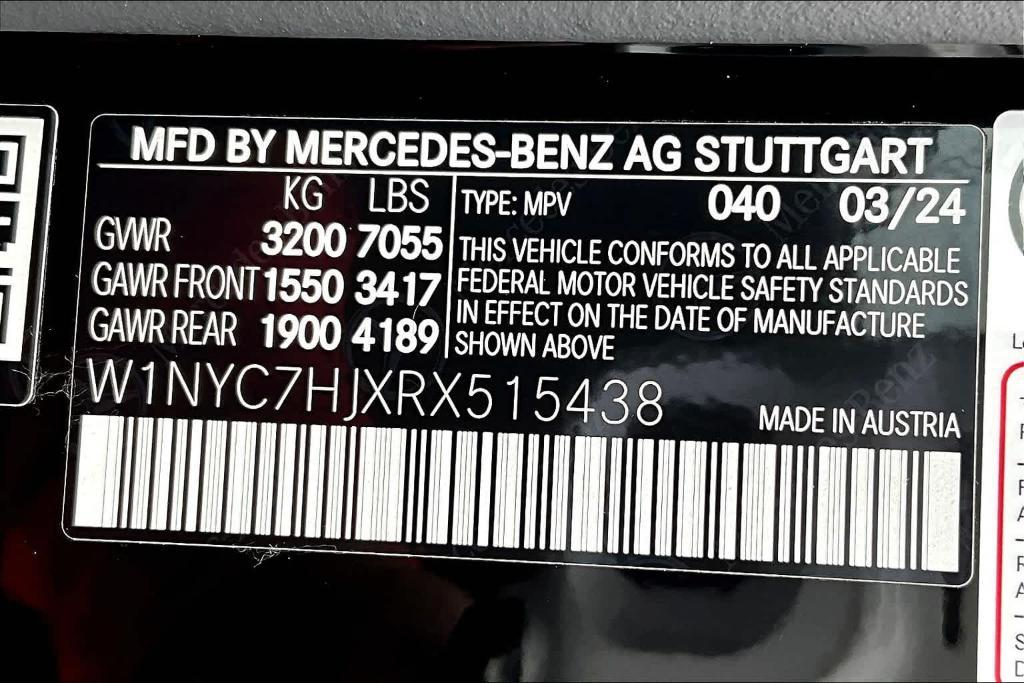 new 2024 Mercedes-Benz AMG G 63 car