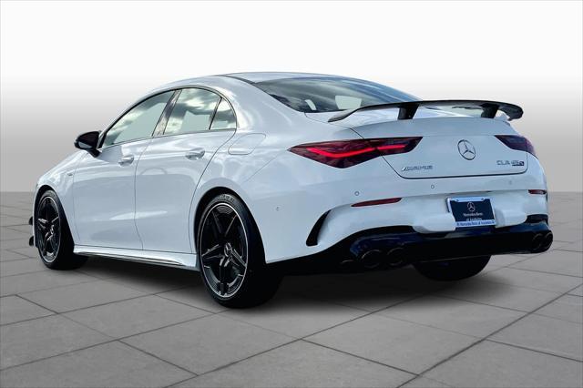 new 2025 Mercedes-Benz AMG CLA 45 car, priced at $76,495