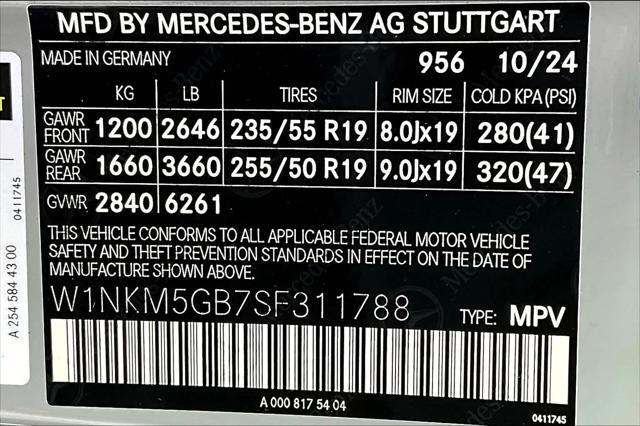 new 2025 Mercedes-Benz GLC 350e car, priced at $69,055