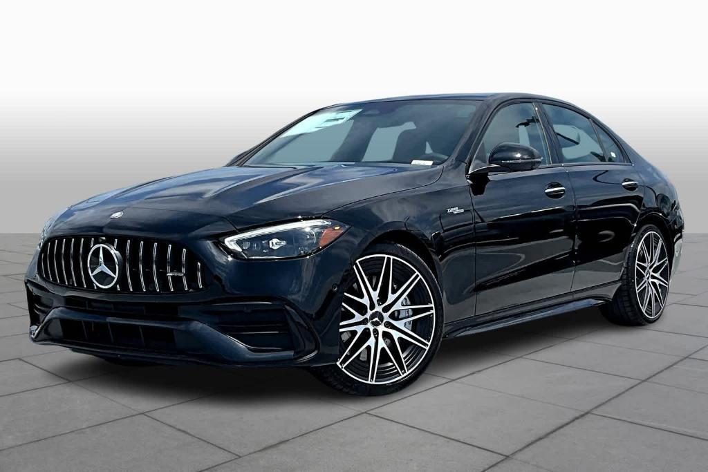 new 2024 Mercedes-Benz AMG C 43 car, priced at $72,560