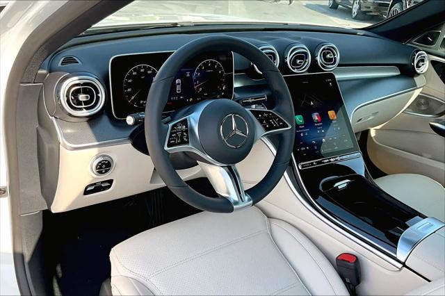 new 2025 Mercedes-Benz C-Class car, priced at $53,225