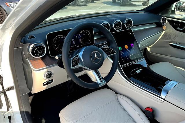 new 2025 Mercedes-Benz C-Class car, priced at $51,505