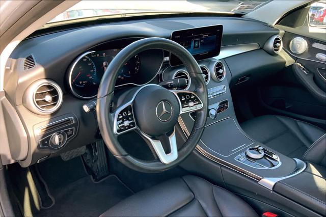 used 2021 Mercedes-Benz C-Class car, priced at $27,702