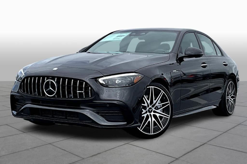 new 2024 Mercedes-Benz AMG C 43 car, priced at $78,260
