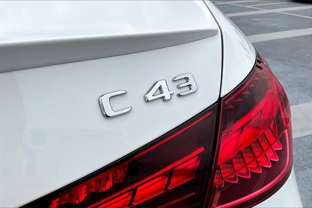 new 2024 Mercedes-Benz AMG C 43 car, priced at $64,220
