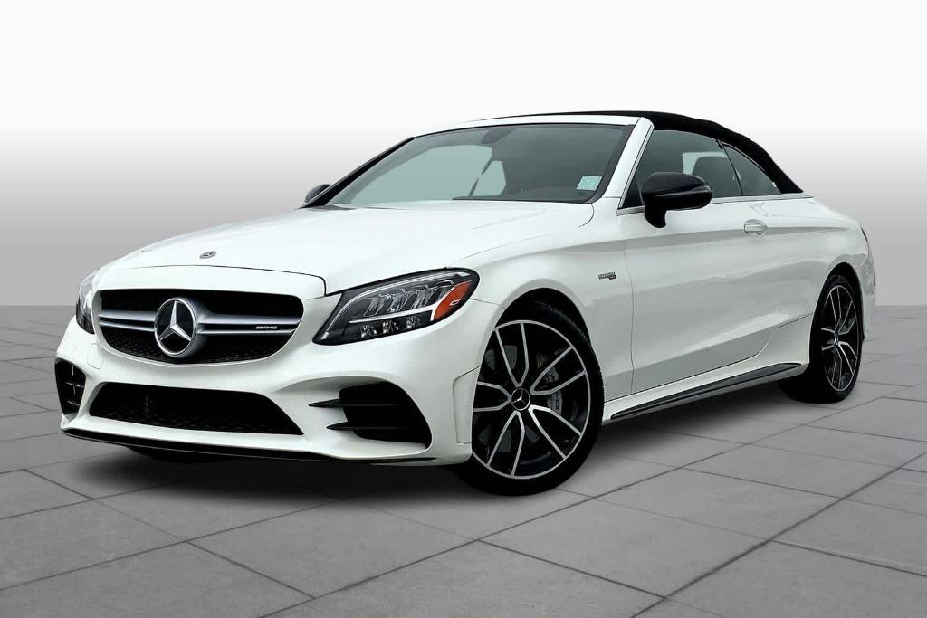 used 2021 Mercedes-Benz AMG C 43 car, priced at $53,351