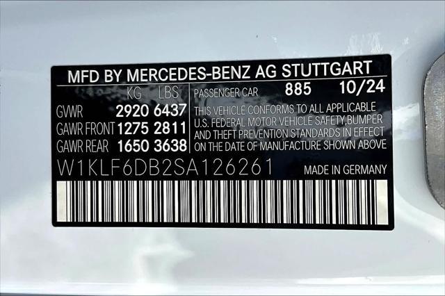 new 2025 Mercedes-Benz AMG E 53 car, priced at $105,765