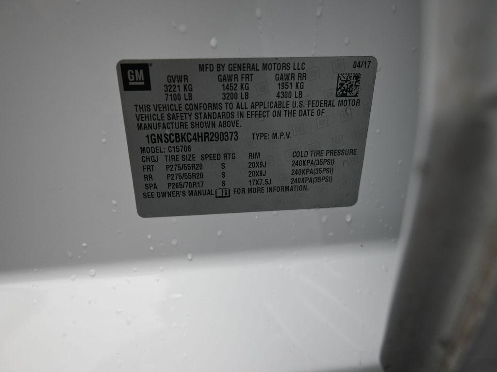 used 2017 Chevrolet Tahoe car, priced at $17,622