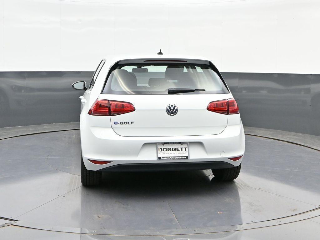used 2016 Volkswagen e-Golf car, priced at $9,997