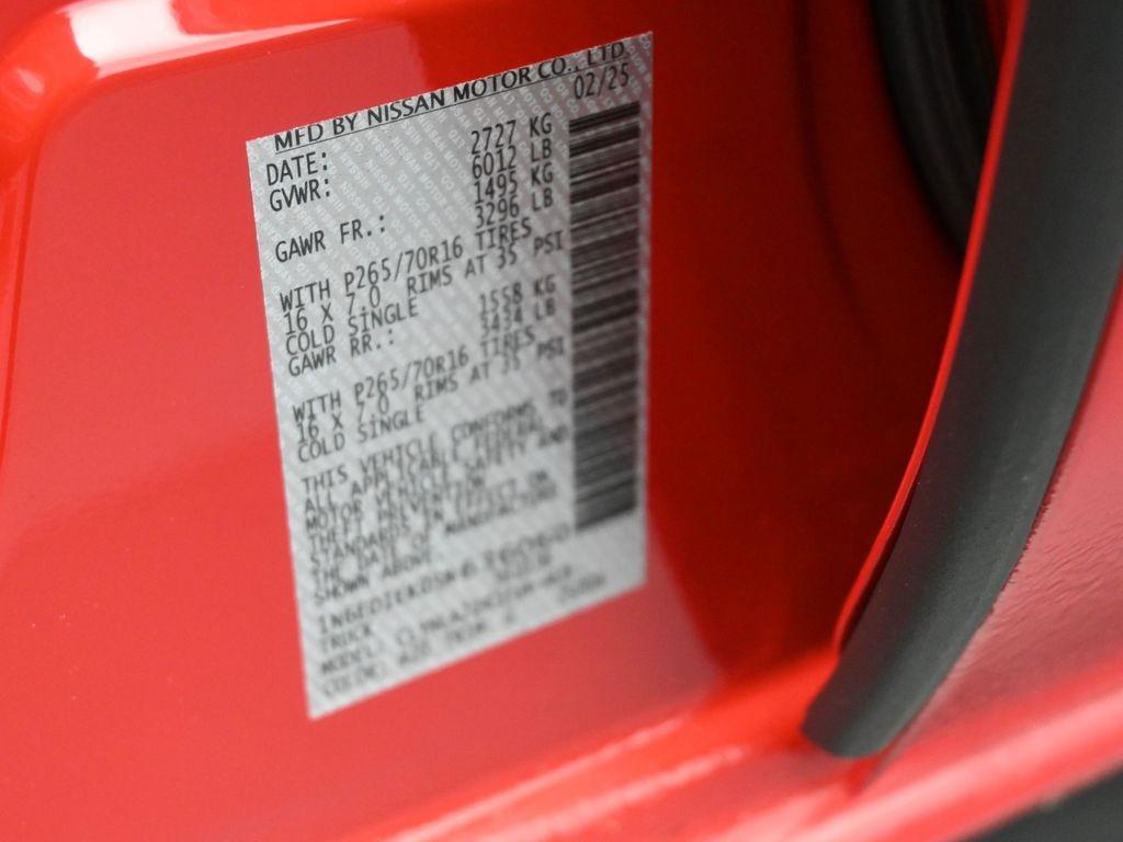 used 2025 Nissan Frontier car, priced at $31,505