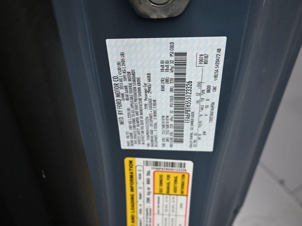 new 2025 Ford Mustang car, priced at $29,102