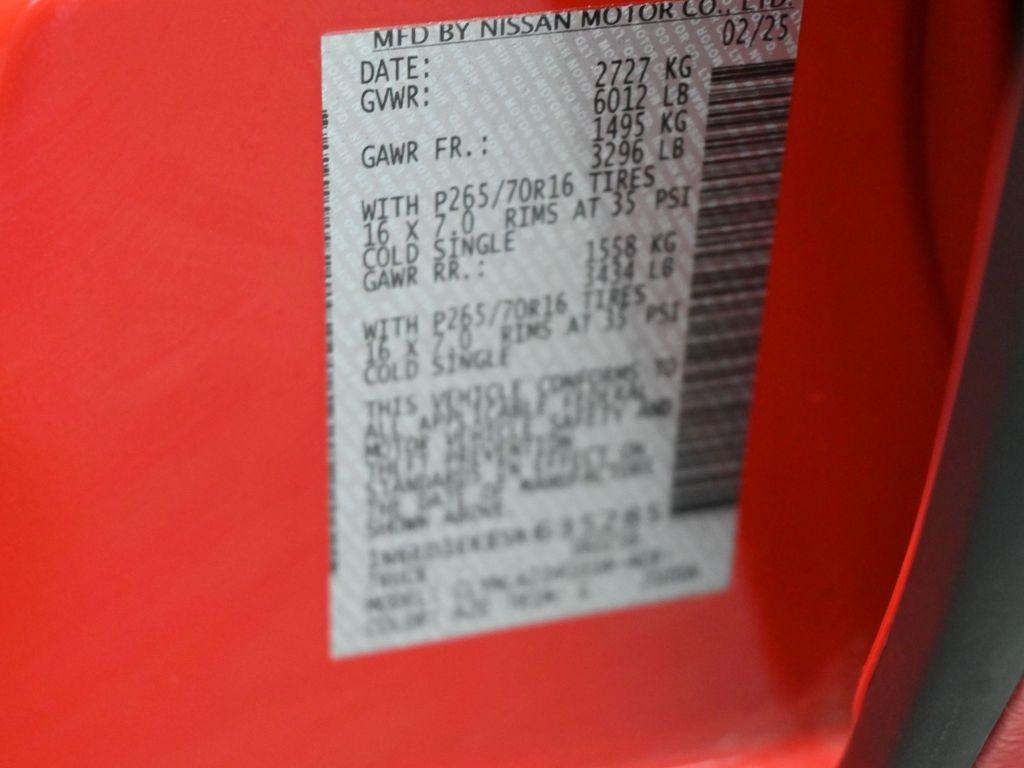 used 2025 Nissan Frontier car, priced at $30,650