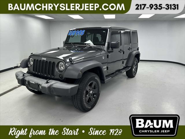 used 2018 Jeep Wrangler JK Unlimited car, priced at $28,349