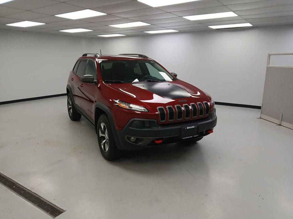 used 2017 Jeep Cherokee car, priced at $14,490
