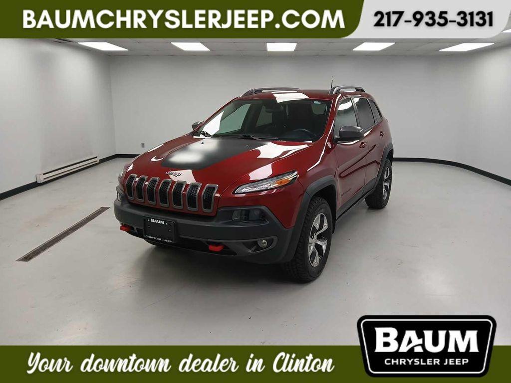 used 2017 Jeep Cherokee car, priced at $14,490