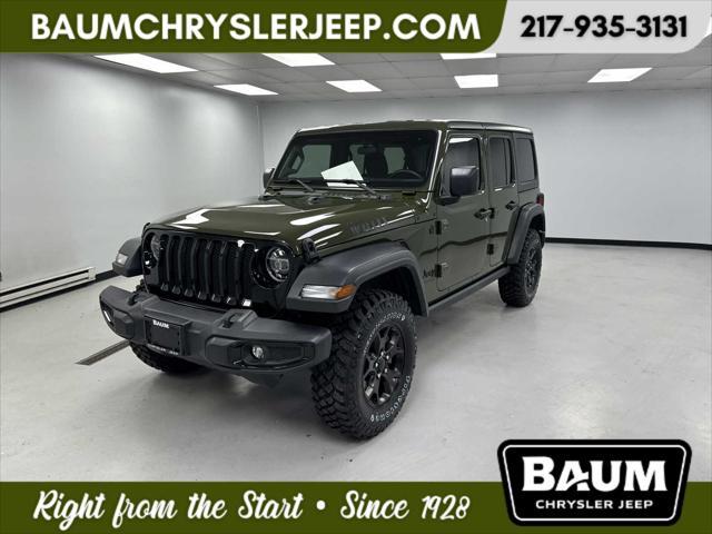 used 2020 Jeep Wrangler Unlimited car, priced at $31,495