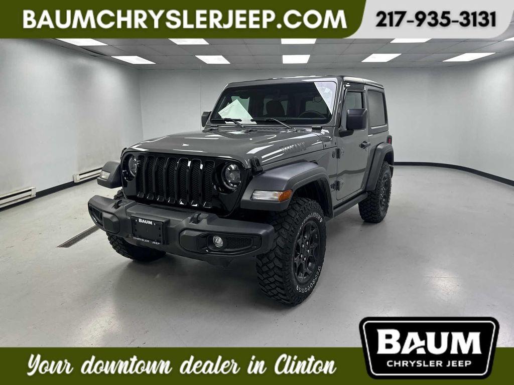 used 2023 Jeep Wrangler car, priced at $28,490