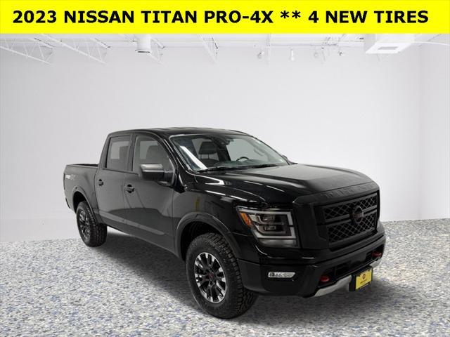 used 2023 Nissan Titan car, priced at $39,850