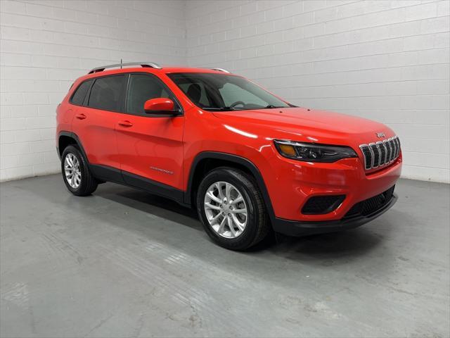 used 2021 Jeep Cherokee car, priced at $18,499