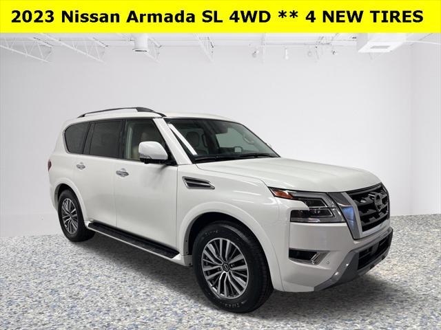 used 2023 Nissan Armada car, priced at $33,899