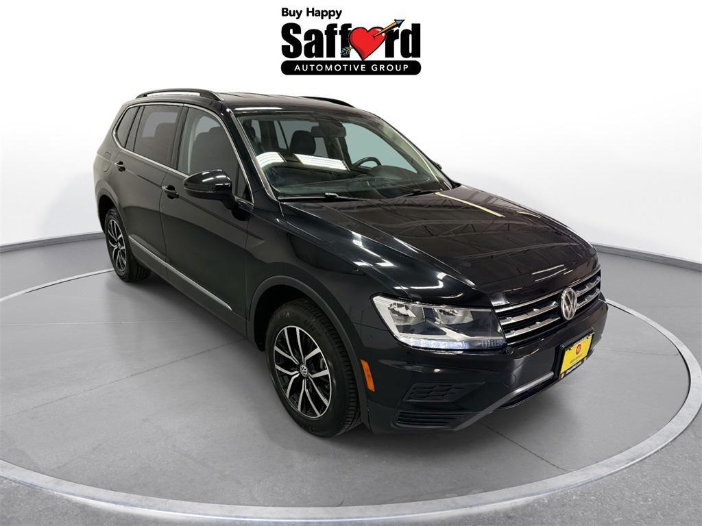 used 2021 Volkswagen Tiguan car, priced at $18,999