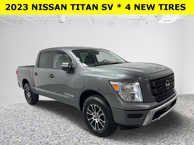 used 2023 Nissan Titan car, priced at $32,995