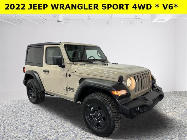 used 2022 Jeep Wrangler car, priced at $26,750