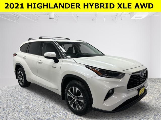 used 2021 Toyota Highlander Hybrid car, priced at $33,699