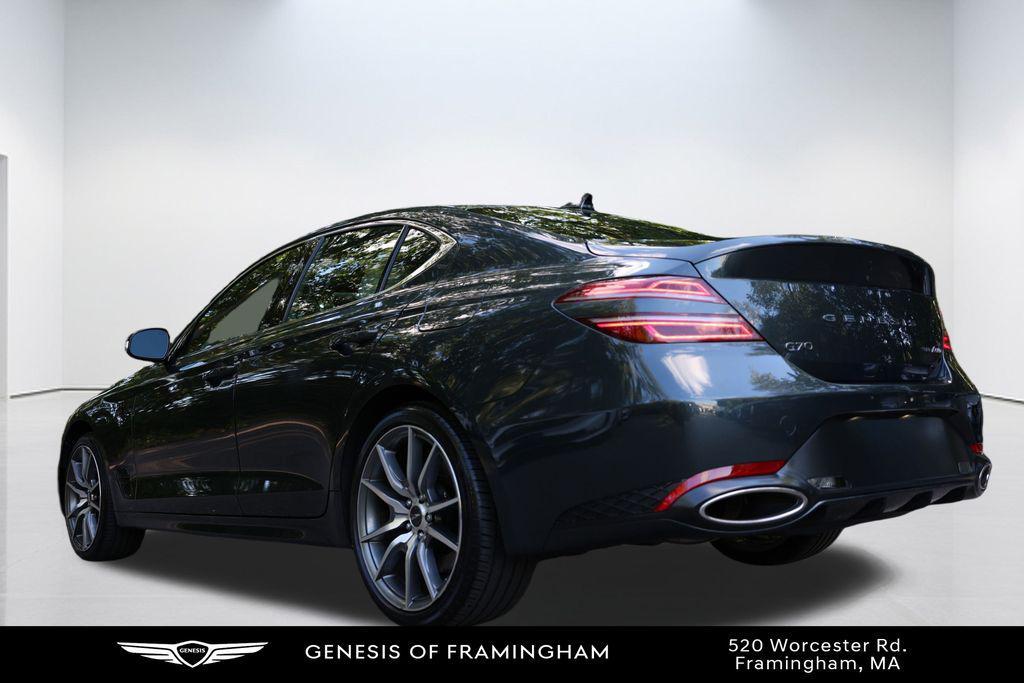used 2023 Genesis G70 car, priced at $35,888