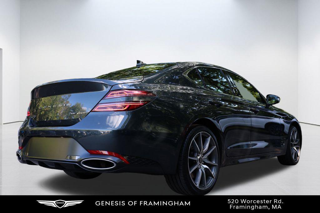 used 2023 Genesis G70 car, priced at $35,888