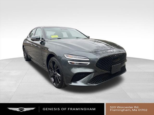 used 2022 Genesis G70 car, priced at $36,199