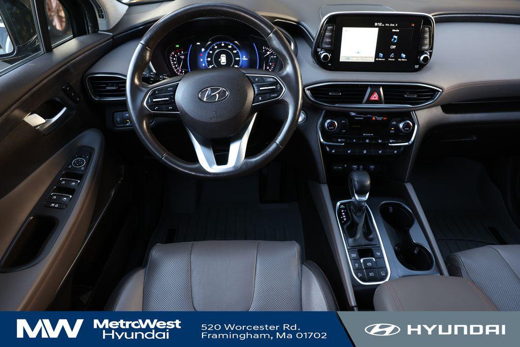 used 2019 Hyundai Santa Fe car, priced at $17,498