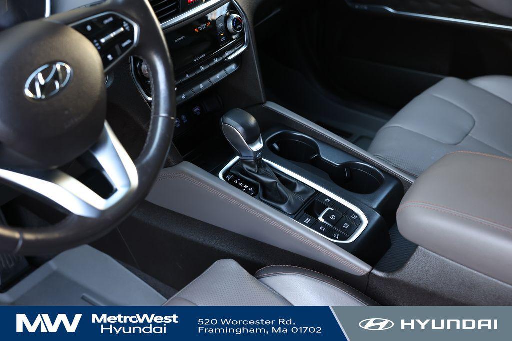 used 2019 Hyundai Santa Fe car, priced at $17,498