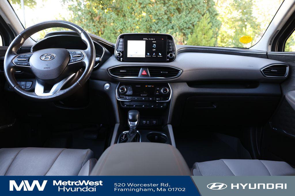 used 2019 Hyundai Santa Fe car, priced at $17,498